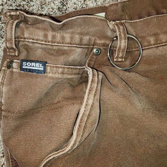 Sorel Mens Insulated Work Pants Losse Fit Rugged Flex - Picture 7 of 7